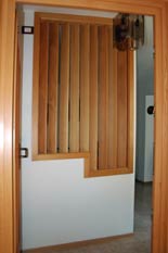 Separé in legno massello di larice russo