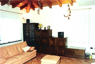 Mobile da sala in legno massello di rovere
