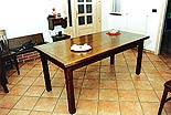 Tavolo in legno massello di quercia