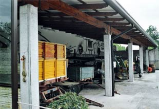 Tettoia in abete tedesco
